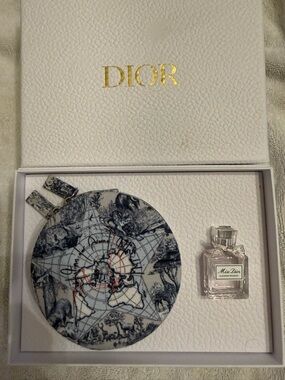 Dior Around the World Jewelry Case with Miss Dior Mini, new in box